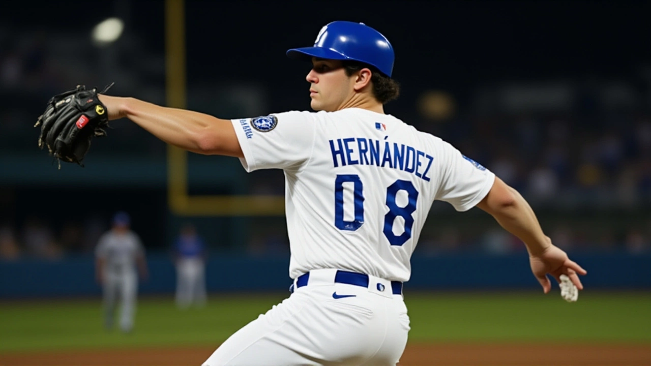 Kiké Hernández Makes History as Dodgers Position Player Pitches in 6th Inning Against Padres